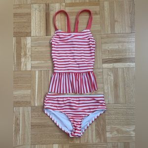 5T Girls Striped Tankini Set - Cat & Jack